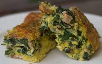 Warrigal Green omelette