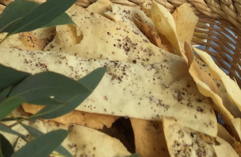 Olive oil crackerbark